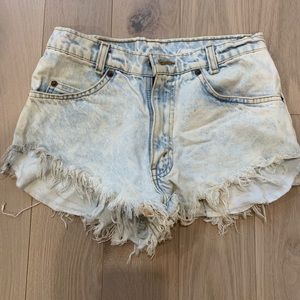 Urban Outfitters high waisted ripped jean shorts